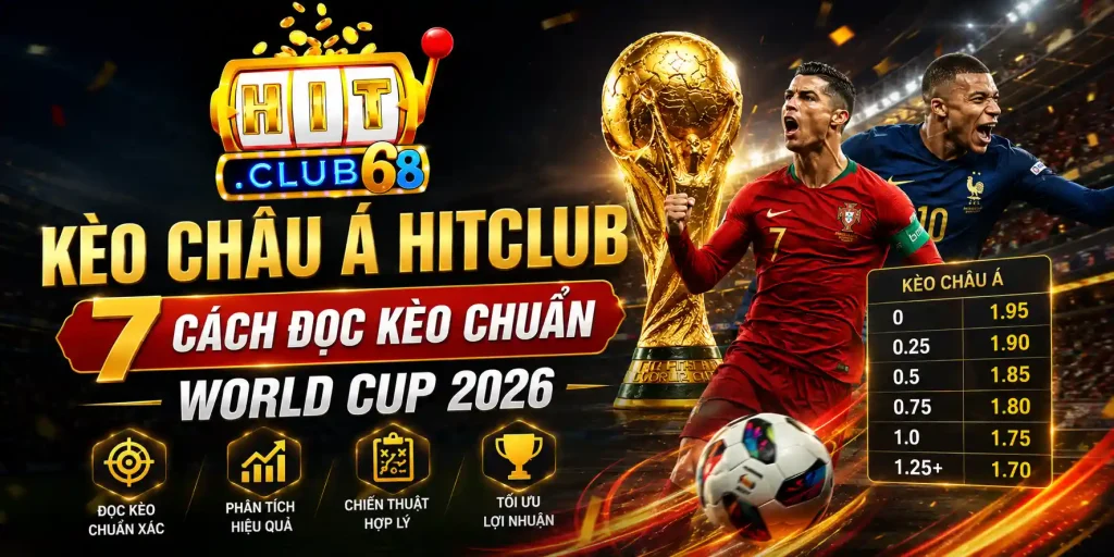Kèo Châu Á Hitclub: 7 Cách Đọc Kèo Chuẩn World Cup 2026 Kèo Châu Á Hitclub - 7 Cách Đọc Kèo Chuẩn World Cup 2026